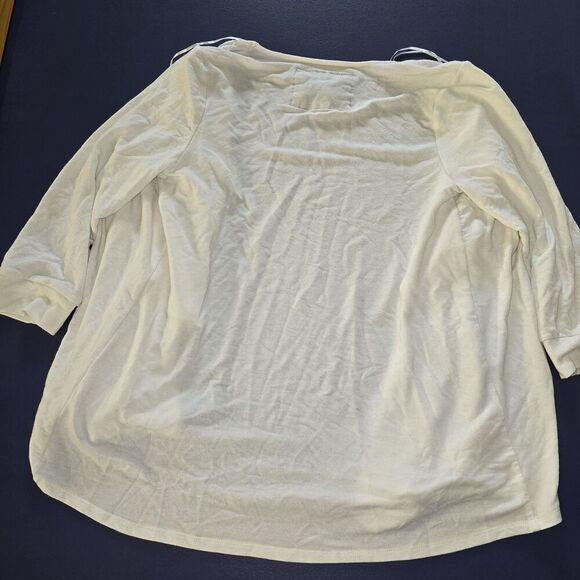 Cupio Women's White Top / Cover Size Medium (A56) - Picture 3 of 7